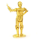 Fascinations Metal Earth Star Wars C-3PO 3D DIY Steel Model Kit