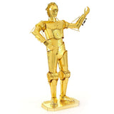 Fascinations Metal Earth Star Wars C-3PO 3D DIY Steel Model Kit