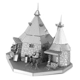 Fascinations Metal Earth Harry Potter Rubeus Hagrid Hut 3D DIY Steel Model Kit