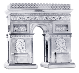 Fascinations Metal Earth Arc De Triomphe 3D DIY Steel Model Kit