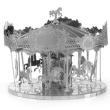 Fascinations Metal Earth Merry Go Round 3D DIY Steel Model Kit