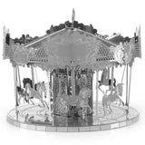 Fascinations Metal Earth Merry Go Round 3D DIY Steel Model Kit