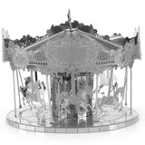 Fascinations Metal Earth Merry Go Round 3D DIY Steel Model Kit