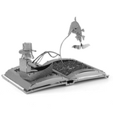 Fascinations Metal EarthThe Old Man And The Sea Book Sculpture 3D DIY Steel Model Kit