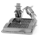 Fascinations Metal EarthThe Old Man And The Sea Book Sculpture 3D DIY Steel Model Kit