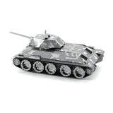 Fascinations Metal Earth T-34 Tank 3D DIY Steel Model Kit