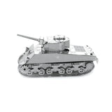 Fascinations Metal Earth Sherman Tank 3D DIY Steel Model Kit