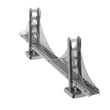 Fascinations Metal Earth Golden Gate Bridge 3D DIY Steel Model Kit