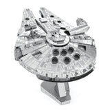 Fascinations Metal Earth Iconx Star Wars Millenium Falcon 3D DIY Steel Model Kit