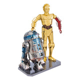 Fascinations Metal Earth C-3PO And R2-D2 3D DIY Steel Model Kit