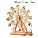Modern 3D Wooden Puzzle-Non Animals TG401 Ferris Wheel