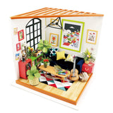 DIY Dollhouse Kit-Locus's Sitting Room with LED light DG106