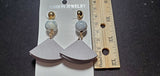 Grey Earrings A2-1
