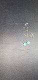 Blue Gem Earrings B1-4