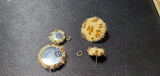 Big & Small Leopard patterned Stud Earrings C2-2