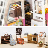 Robotime DIY Mini Dollhouse Building Model Home Decoration toys Happy Camper DGM04