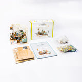 Robotime DIY Mini Dollhouse Building Model Home Decoration toys Balcony Daydreaming DGM05