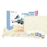 3D Painting Puzzle HC259 Civil Airplane