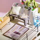 Dora's Loft DG12 DIY Miniature Dollhouse Duplex Apartment