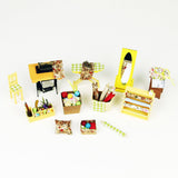 DIY Dollhouse Kit-Lisa's Tailor with LED light DG101