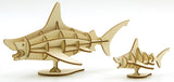 IncrediBuilds Animal Collection Great White Sharks 3D Wood Model