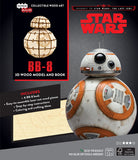 IncrediBuilds Star Wars The Last Jedi BB-8 3D Wood Model and Book