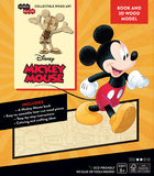 IncrediBuilds Disney Mickey Mouse Book and 3D Wood Model