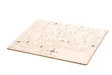 IncrediBuilds Animal Collection Sloth 3D Wood Model and Booklet
