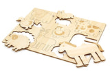 IncrediBuilds Jr. Stackables Barnyard Animals 3D Wood Model