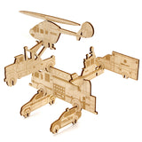 IncrediBuilds Jr. Stackables Rescue Vehicles 3D Wood Model
