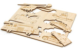 IncrediBuilds Jr. Stackables Rescue Vehicles 3D Wood Model
