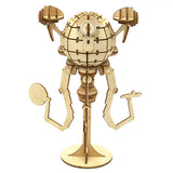 IncrediBuilds Fallout Mr. Handy 3D Wood Model