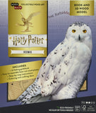 IncrediBuilds: Harry Potter: Hedwig Book and 3D Wood Model