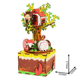 DIY Music Box-AM408-Tree House