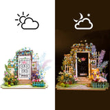 Robotime DIY Mini Dollhouse Building Model Home Decoration toys Garden Entrance DGM02