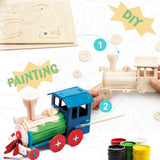 3D painting puzzle HC251 Locomotive
