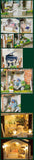 Hoomeda 13839 Romantic Country  DIY DollHouse Miniature With Furnitures LED Light Wooden Doll House Villa Model Gift Ireland  Toys