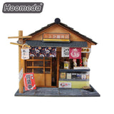 Hoomeda D035 Japanese style grocery store Doll House Diy miniature 3D Wooden Puzzle Dollhouse miniaturas Furniture House Doll