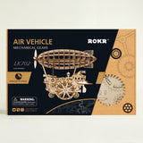 3D Puzzle Movement Assembled Wooden Air Vehicle - LK702