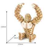 Modern 3D Wooden PUzzle-Wild Animals TG201 Gorilla