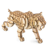 Modern 3D Wooden Puzzle-Wild Animals TG204 Saber Toothed Tiger