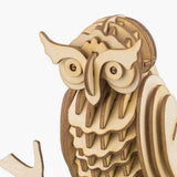Modern 3D Wooden Puzzle-Birds TG252 Owl