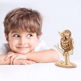 Modern 3D Wooden Puzzle-Birds TG252 Owl