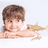 Modern 3D Wooden Puzzle-Sea animals TG274 Shark