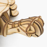 Modern 3D Wooden Puzzle-Sea animals TG275 Turtle