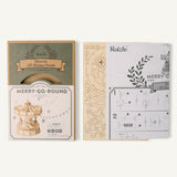 Modern 3D Wooden Puzzle-Non Animals TG404 Merry-Go-Round
