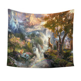 Fashion Print Wall Hanging Tapestry Beach Picnic Throw Yoga Mat Towel Blanket