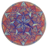 Round Beach Towel Yoga Picnic Blanket Bedspread Printed Beach Towel