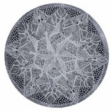 Round Beach Towel Yoga Picnic Blanket Bedspread Printed Beach Towel