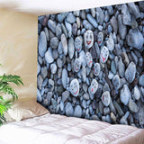 Cobblestone Beach Towel Cover Up Tunic Tapestry Tablecloth Home Décor